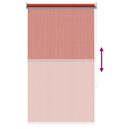 Utomhus Rullgardin 90% UV Block Terrakotta 120 x 230 cm HDPE