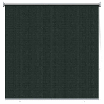 Utomhus Rullgardin 90% UV Block Mörkgrön 160 x 230 cm HDPE