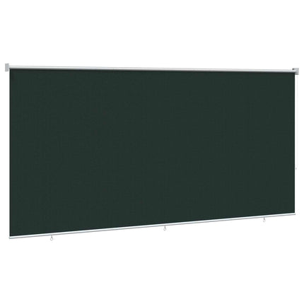 Utomhus Rullgardin 90% UV Block Mörkgrön 350 x 230 cm HDPE