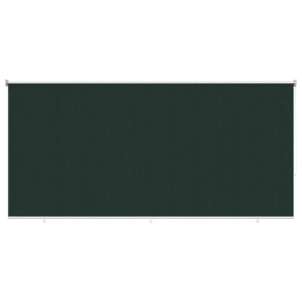 Utomhus Rullgardin 90% UV Block Mörkgrön 350 x 230 cm HDPE