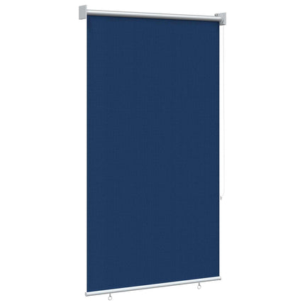 Utomhus Rullgardin 90% UV Block Blå 80 x 140 cm HDPE