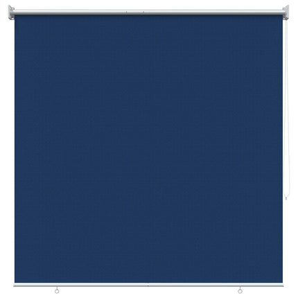 Utomhus Rullgardin 90% UV Block Blå 140 x 140 cm HDPE