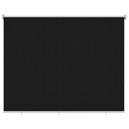 Utomhus Rullgardin 90% UV Block Svart 200 x 140 cm HDPE