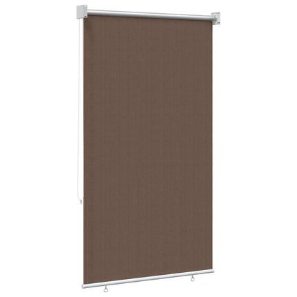 Utomhus Rullgardin 90% UV Block Taupe 60 x 140 cm HDPE