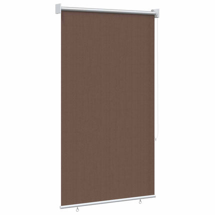 Utomhus Rullgardin 90% UV Block Taupe 100 x 140 cm HDPE