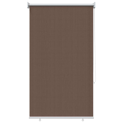 Utomhus Rullgardin 90% UV Block Taupe 100 x 140 cm HDPE