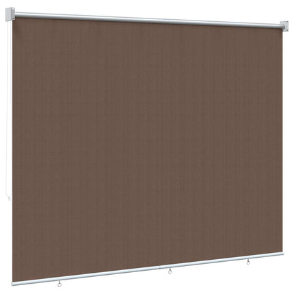 Utomhus Rullgardin 90% UV Block Taupe 120 x 230 cm HDPE
