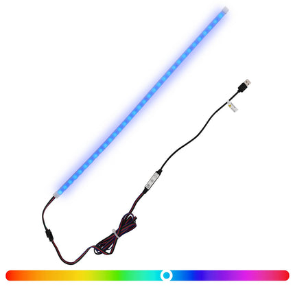 LED Band 55 cm Flerfärgsdesign PVC