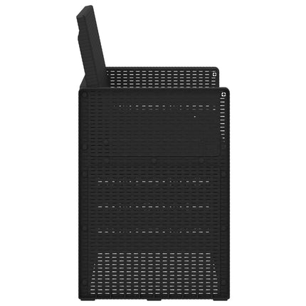Trädgårdsmatstolar 2 pcs Antracit 53 x 47 x 88,5 cm PP