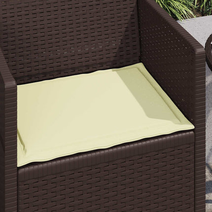 Sittkuddar 2 pcs Kräm 47 x 36 x 2 cm Polyester