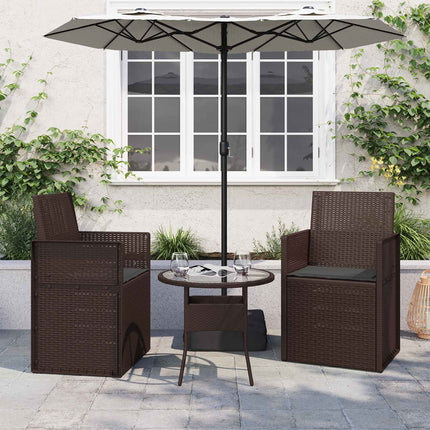 Sittkuddar 2 pcs Antracit 47 x 36 x 2 cm Polyester