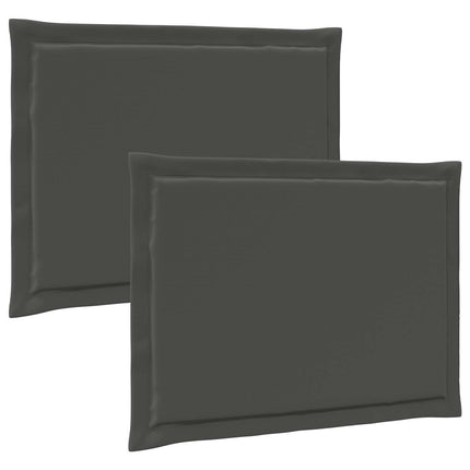 Sittkuddar 2 st Polyester Antracit 47 x 36 x 2 cm