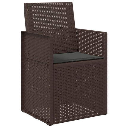 Sittkuddar 2 st Polyester Antracit 47 x 36 x 2 cm