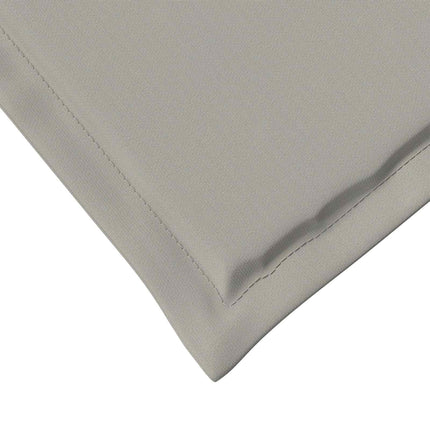 Sittkuddar 2 pcs Ljusgrå 47 x 36 x 2 cm Polyester