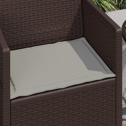 Sittkuddar 2 pcs Ljusgrå 47 x 36 x 2 cm Polyester