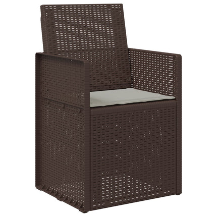 Sittkuddar 2 pcs Ljusgrå 47 x 36 x 2 cm Polyester