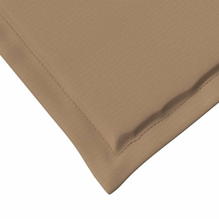 Sittkuddar 4 pcs Taupe 47 x 36 x 2 cm Polyester