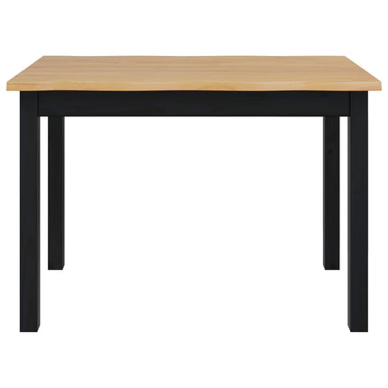 Matbord EKAI Svart 112 x 70 x 76,5 cm Massiv furu