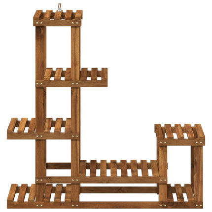 Växtställ Naturlig 93,5 x 25 x 91,5 cm Massivt Akaciaträ