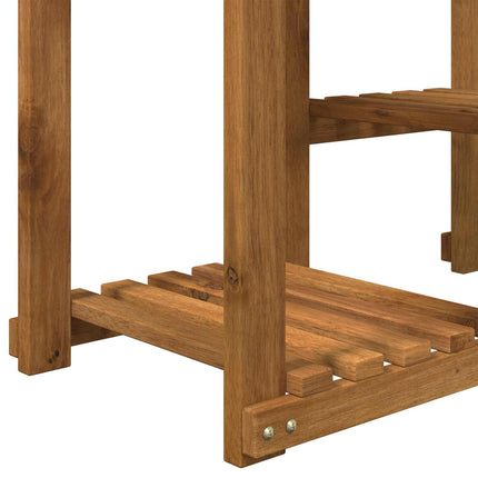 Växtställ Naturlig 85 x 30 x 114,5 cm Massivt Akaciaträ