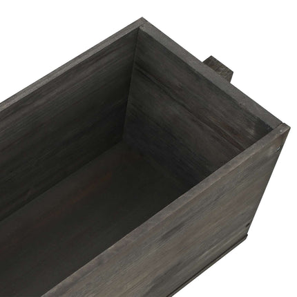 Vertikalt trädgårdsställ Grå 48 x 30 x 70,5 cm Massivt Furu