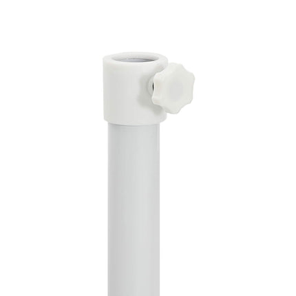 Parasolställ Vit Stål for 25-32 mm Pole