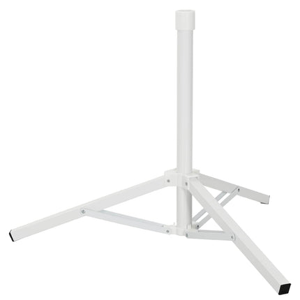 Parasolställ Vit Stål for 25-32 mm Pole