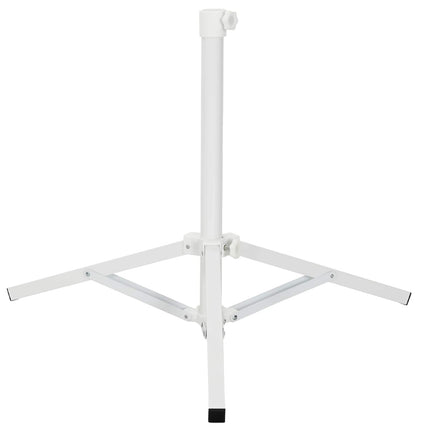 Parasolställ Vit Stål for 25-32 mm Pole