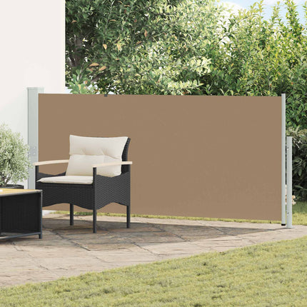 Utfällbar sidomarkis Taupe 300 x 170 cm Polyester