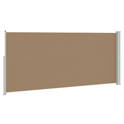 Utfällbar sidomarkis Taupe 300 x 180 cm Polyester