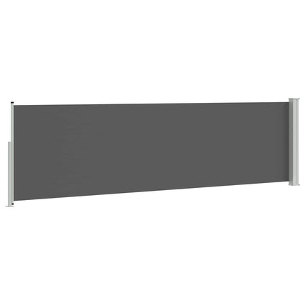 Utfällbar sidomarkis 117 x 500 cm Polyester Rektangulär