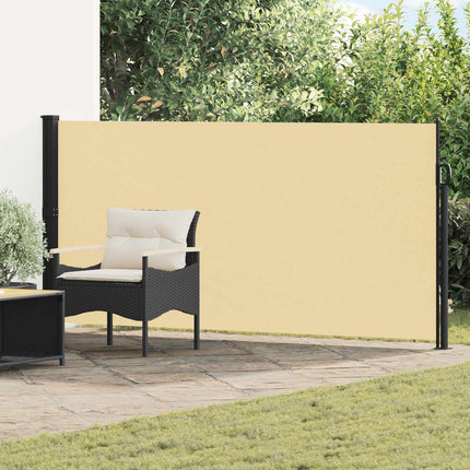 Utfällbar sidomarkis Sand 300 x 160 cm Polyester