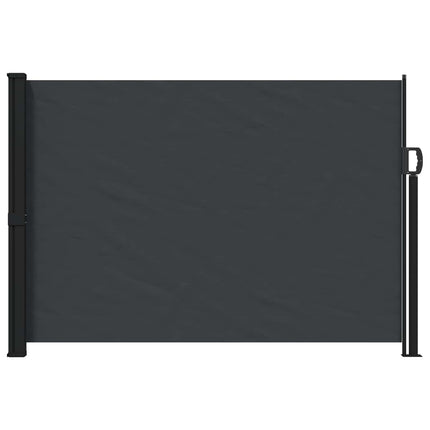 Utfällbar sidomarkis Svart 300 x 170 cm Polyester