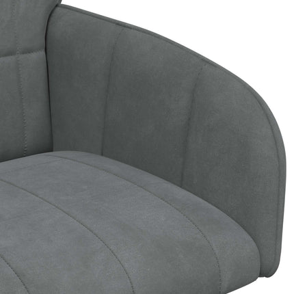 Matstolar 6 pcs Sammet Mörkgrå 57 x 50 x 85 cm