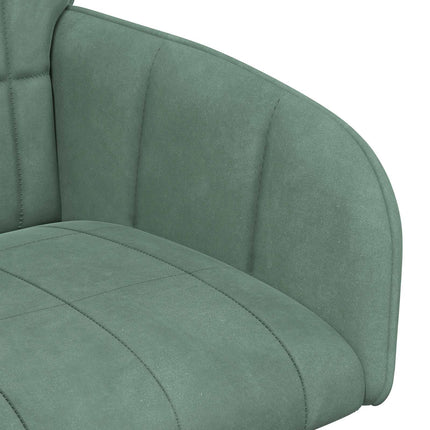 Matstolar 6 pcs Sammet Havgrön 57 x 50 x 85 cm