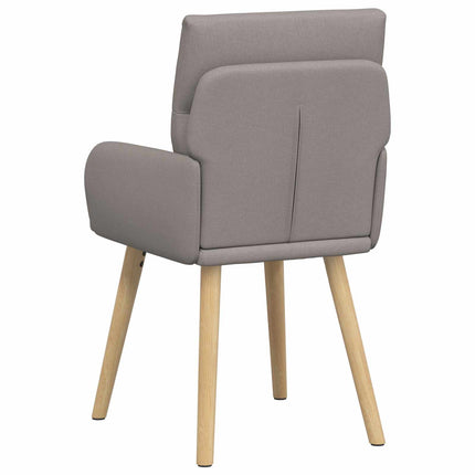 Matstolar 6 st Tyg Taupe 60 x 56 x 96 cm