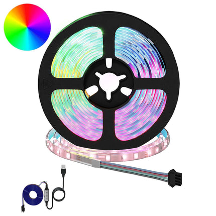 LED Band 12 pcs Svart och Transparent 3000 mm Koppar och plast