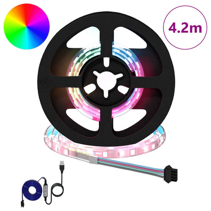 LED Band 12 pcs Svart och Transparent 350 mm Koppar och plast
