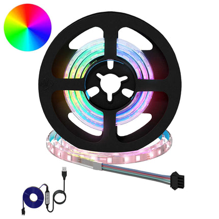 LED Band 12 pcs Svart och Transparent 550 mm Koppar och plast