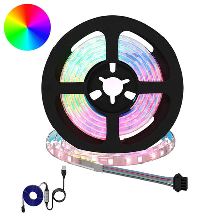 LED Band 12 pcs Svart och Transparent 900 mm Koppar och plast
