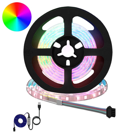 LED Band 12 pcs Svart och Transparent 1200 mm Koppar och plast