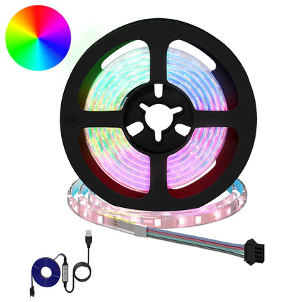 LED Band 12 pcs Svart och Transparent 1300 mm Koppar och plast