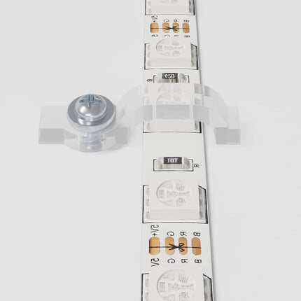 LED Band 12 pcs Svart och Transparent 1300 mm Koppar och plast