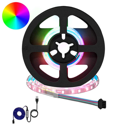 LED Band 12 pcs Svart och Transparent 250 mm Koppar och plast