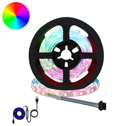 LED Band 12 pcs Svart och Transparent 1000 mm Koppar och plast