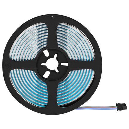 LED Band 12 pcs Svart och Transparent 2300 mm Koppar och plast