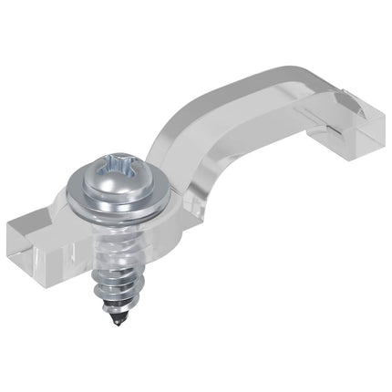 LED Band 2 pcs Svart och Transparent 5100 mm Koppar och plast