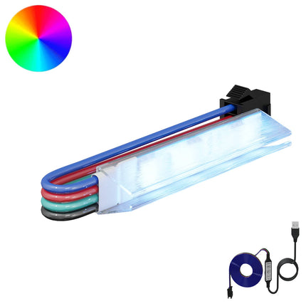 LED Band 12 pcs Svart och Vitt 1745 mm Koppar och plast
