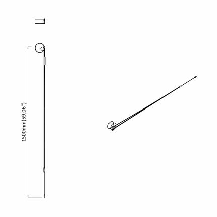 LED Band 12 pcs Svart och multicolor 1745 mm Koppar och plast