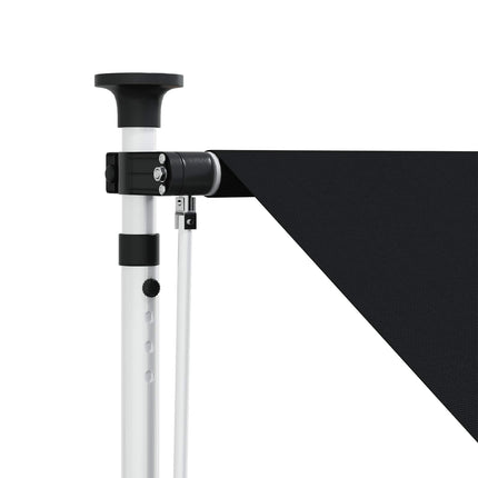 Manuell Utdragbar Markis Svart 400 cm